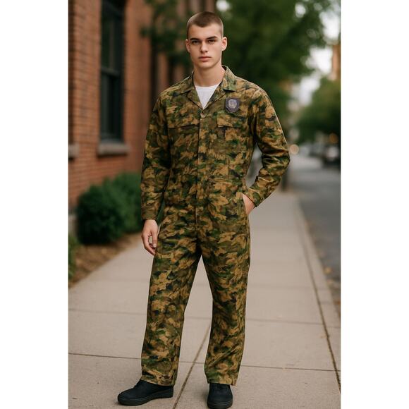 Vtg Gander Mountain Premium Unlined Coveralls XL  Made in USA‎ 90's NEW - Picture 1 of 8